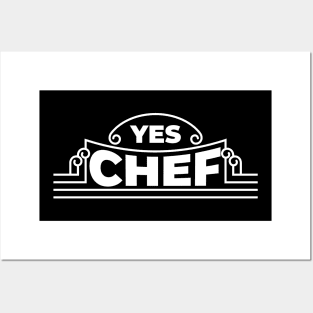 Yes, Chef Art Deco Posters and Art